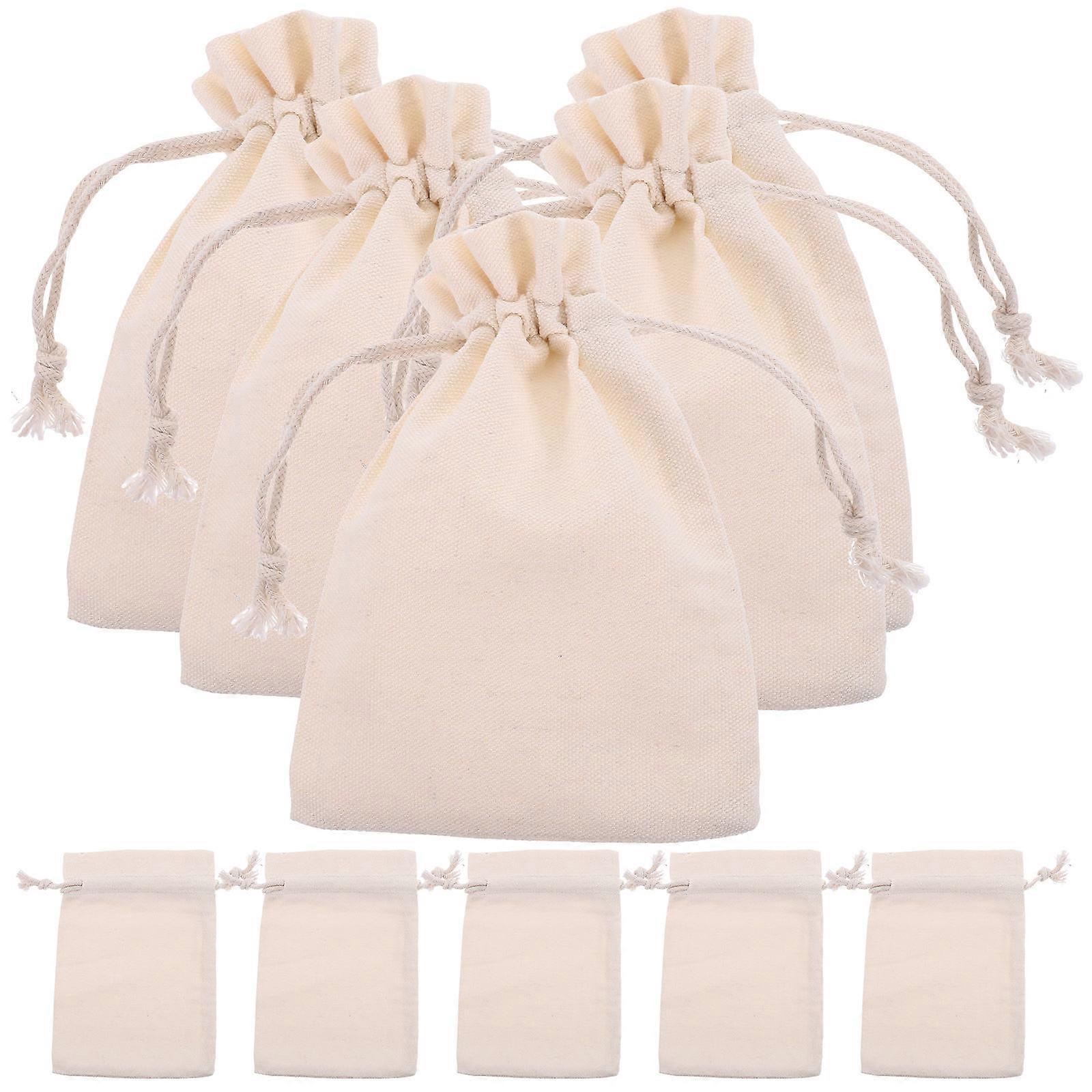 It looks like your message might be incomplete, but with information about **reusable drawstring bags**, especially the **10pcs linen storage bags**