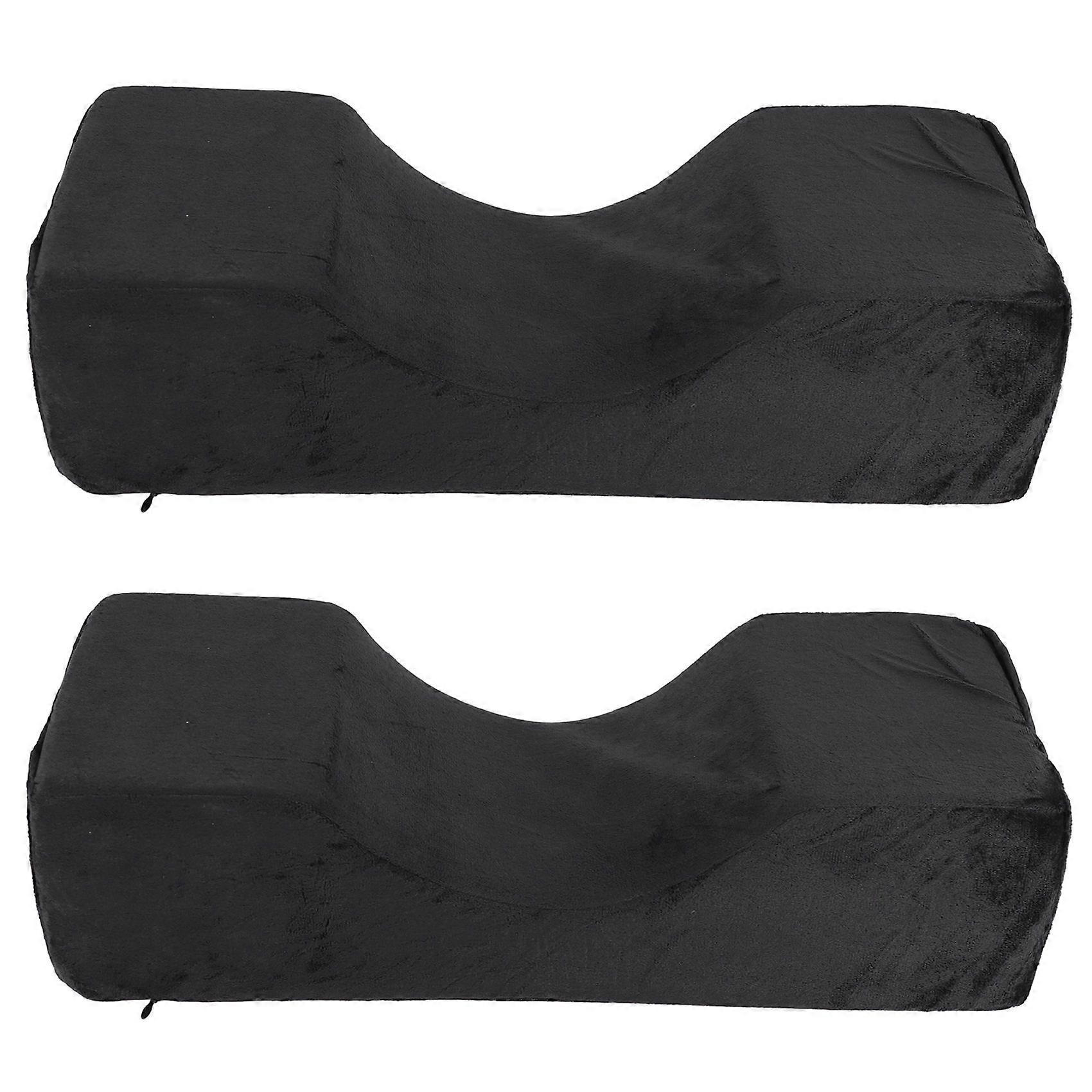 2X Eyelash Extension Pillow Special Flannel Salon Use Memory Beauty.Pillow Stand Grafted For Eyelash