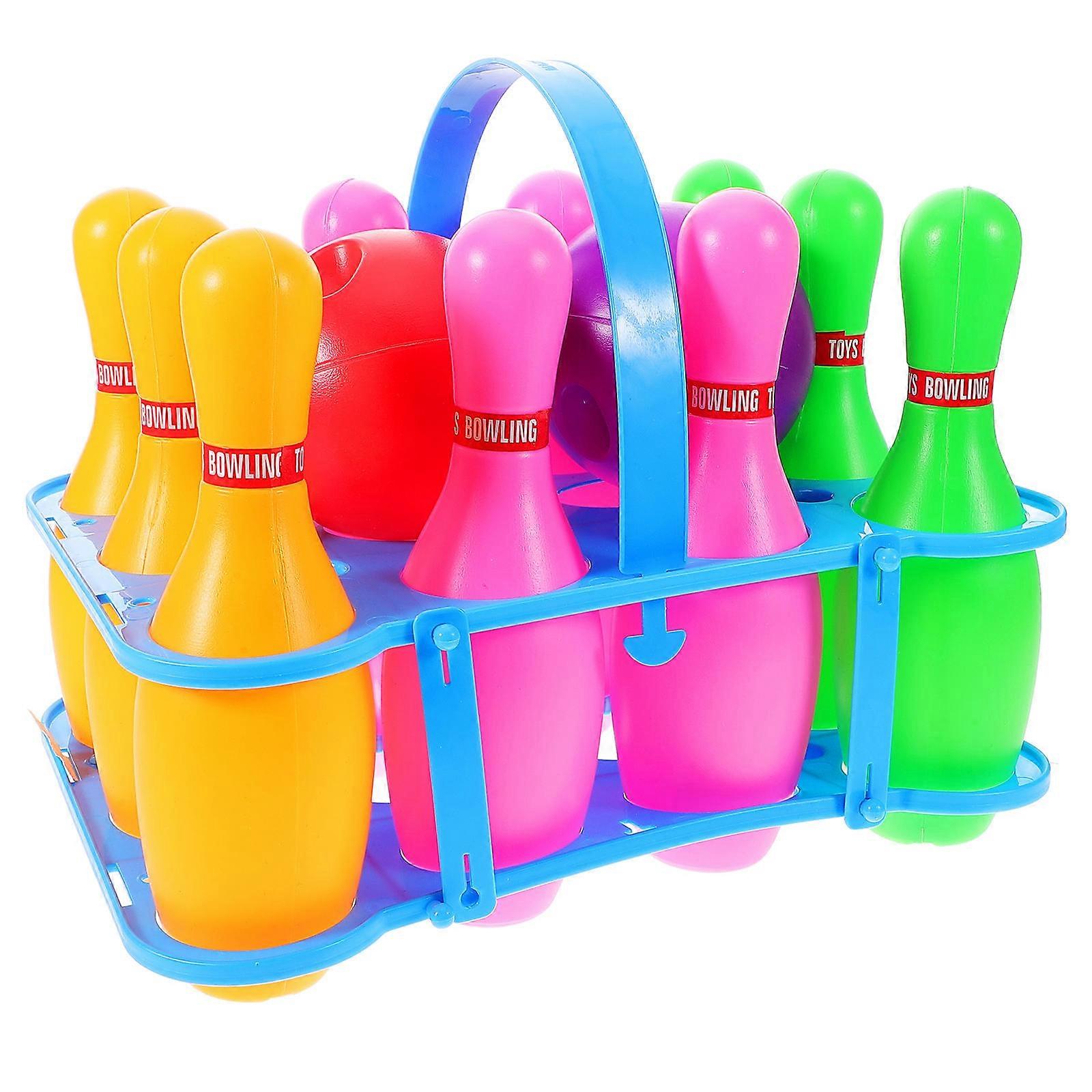 Interactive Bowling Set for Indoor Family Fun, Safe Play & Exercise, Ideal for Home & Kindergarten Use