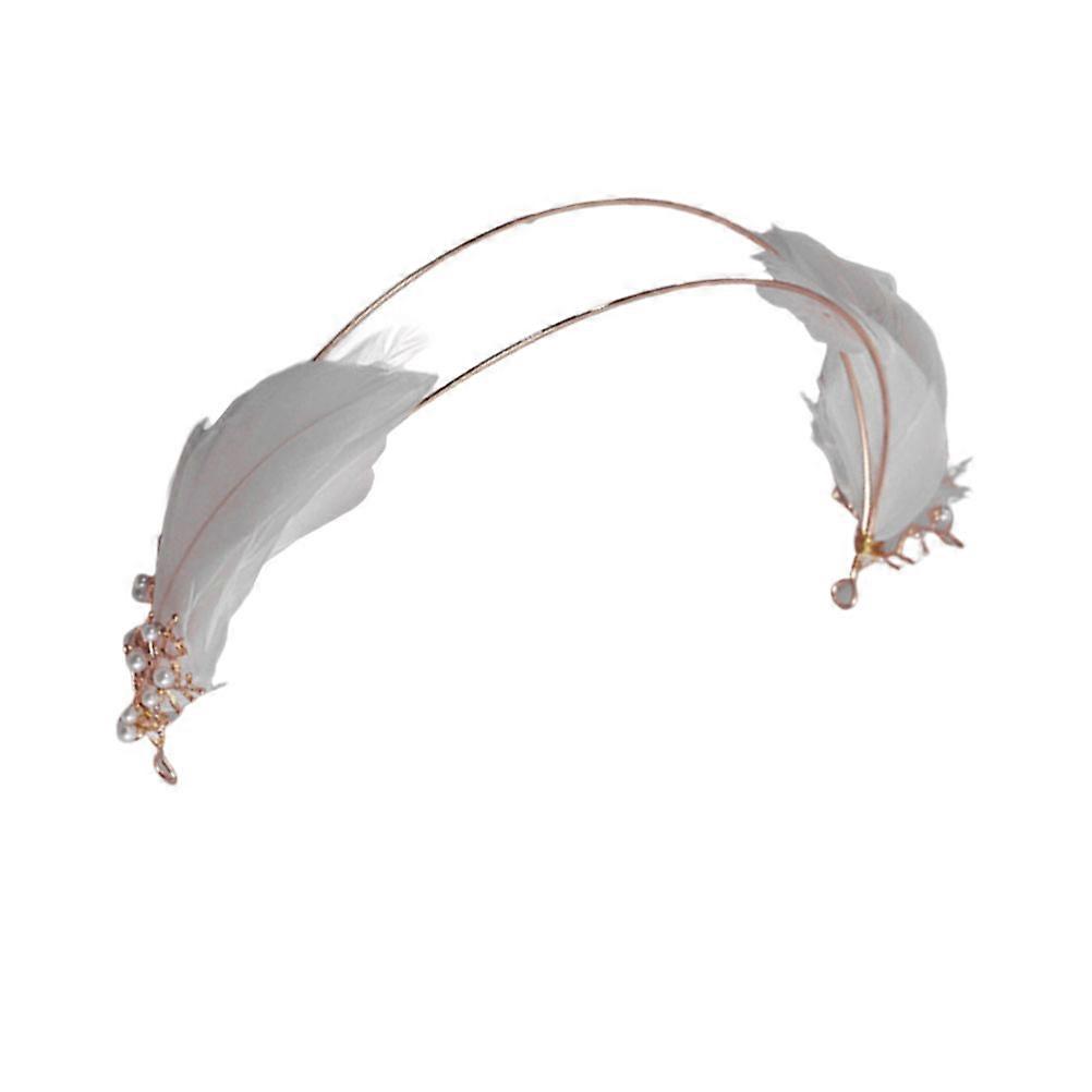 Golden Headband for Decoration Durable and Elegant Design Perfect for Parties Engagement or Daily Use