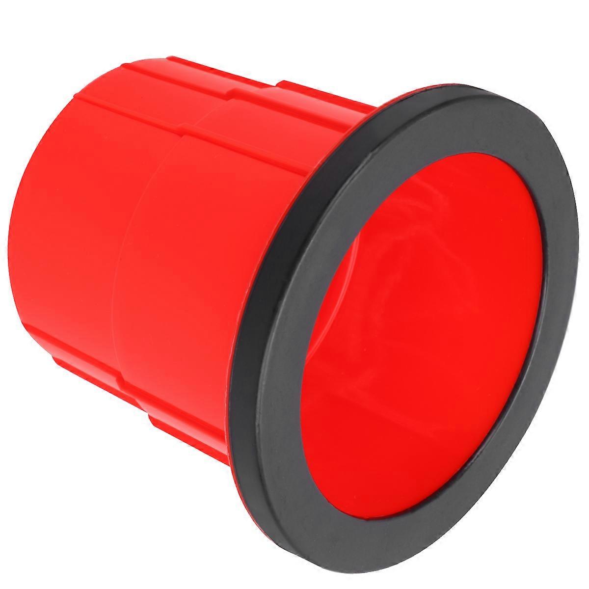 Children's Stilt Balance Training Toys For Outdoor Playing 2Pcs Red Cylinder Shape Fun