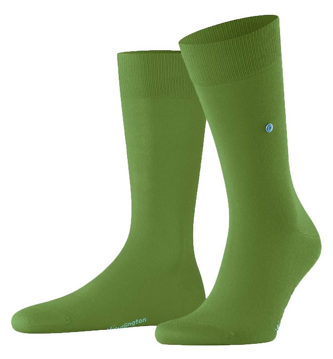 Burlington Lord Socks - Green Lawn
