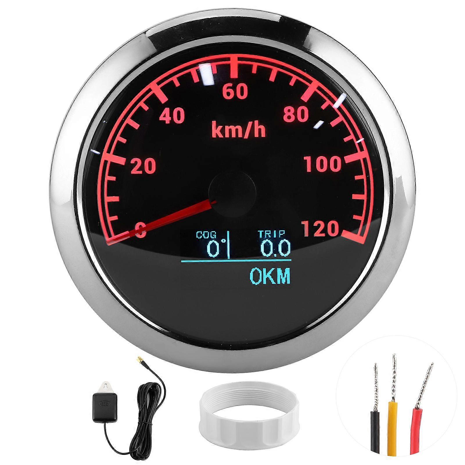 85mm multifunction instrument with speedometer odometer GPS