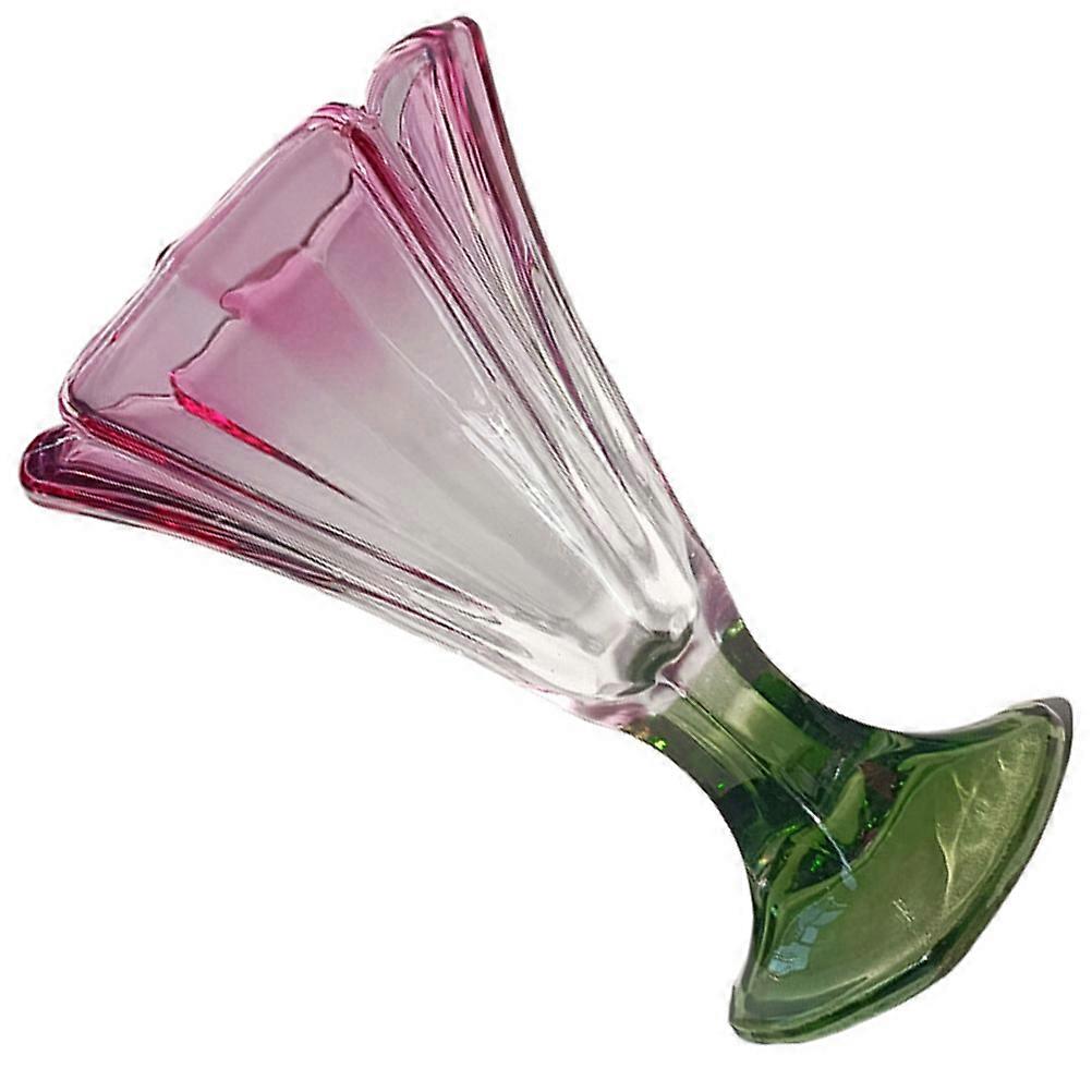Handmade Tulip Glass Cup for Juice, Beer & Wine – Elegant Design, Dishwasher Safe, Steady Base for Home & Office Use