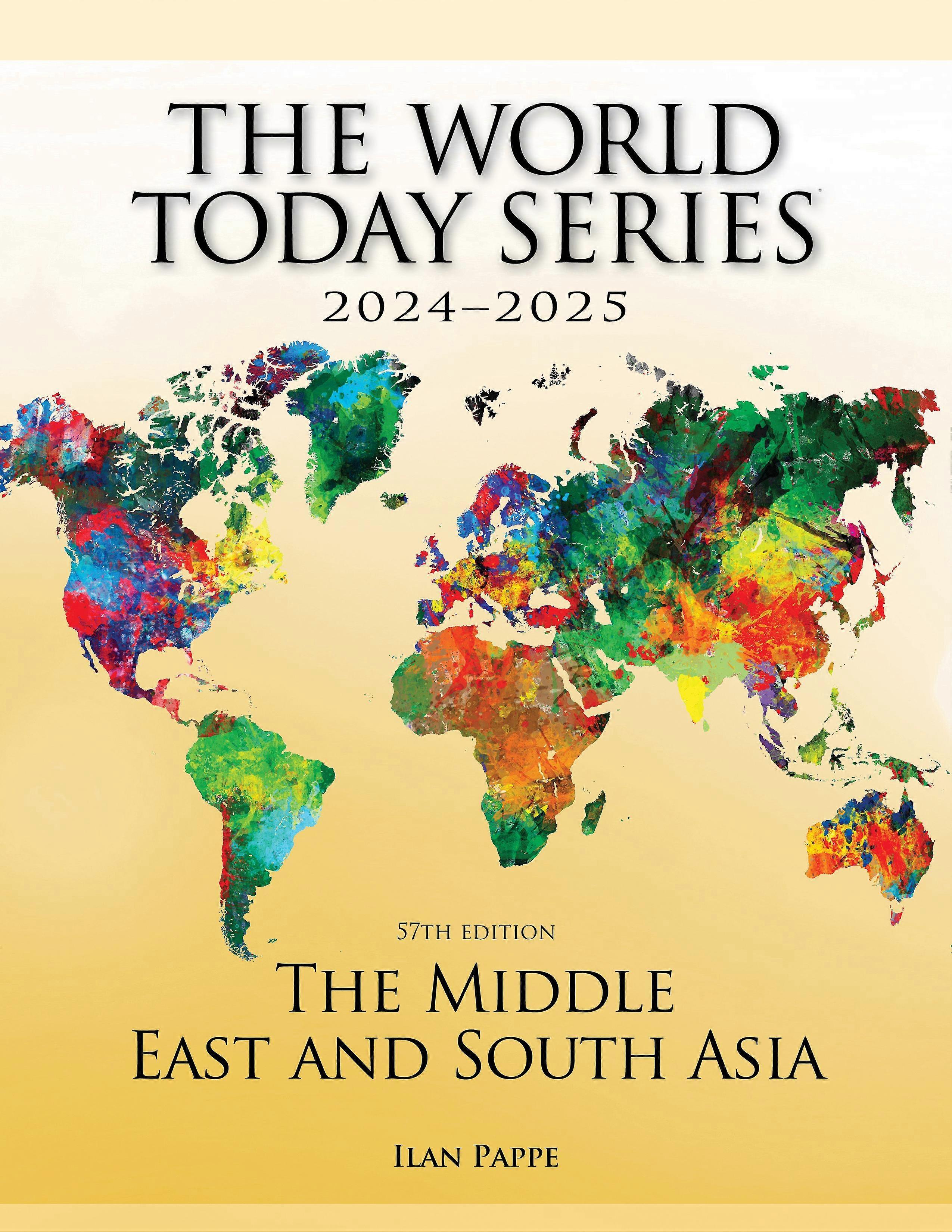 The Middle East And South Asia 20242025 by Ilan Pappe Paperback Book