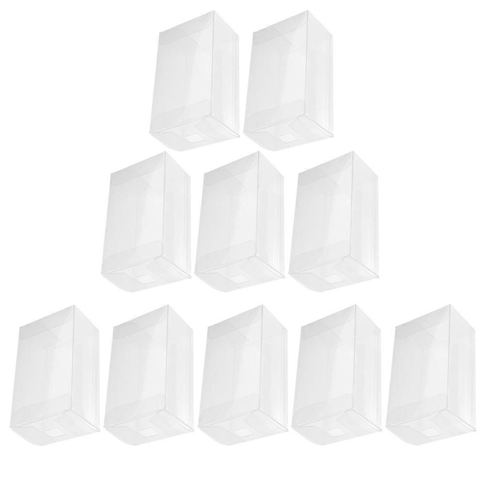 10pcs Party Biscuit Case Compact Popsicles Packaging Cases For Candy Boxes