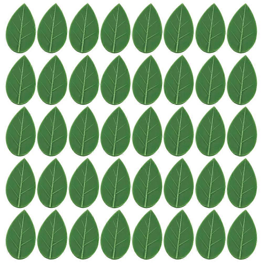 Vines Fixing Clip 40Pcs Green ABS Garden Tool with Mark-Free Removal Function for Garden