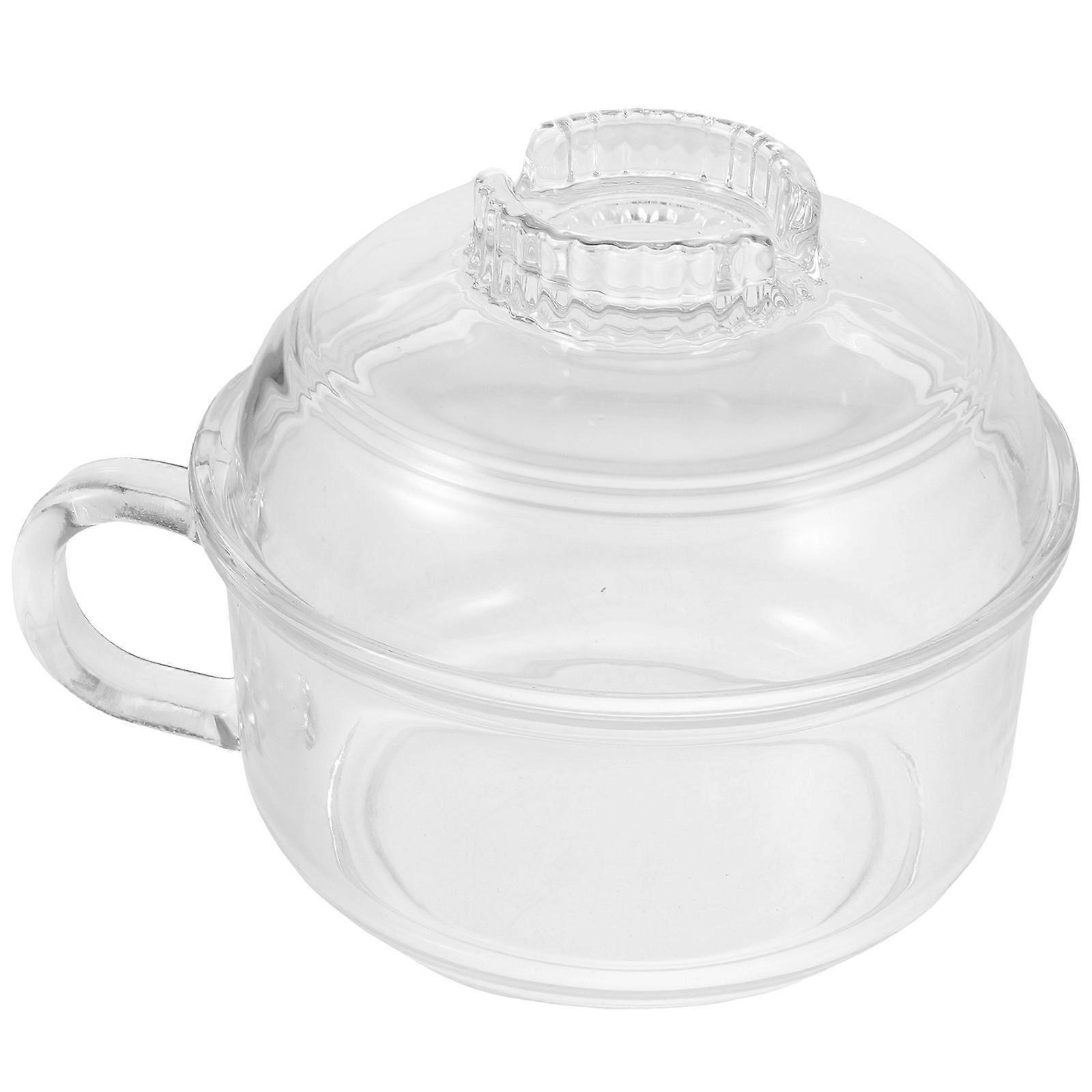 Multifunctional Soup Serving Bowl With Lid Ideal For Outdoor Picnic And Home Accessory 1 Set