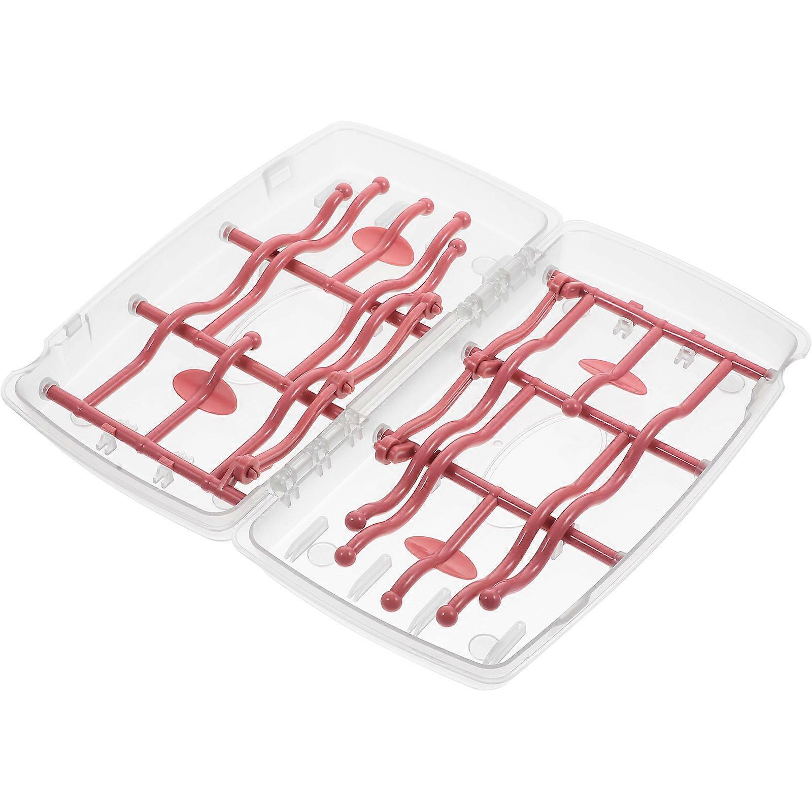 Portable Bottle Drying Rack with Detachable Drip Tray – Efficient and Easy to Clean Design for Bottles and Accessories