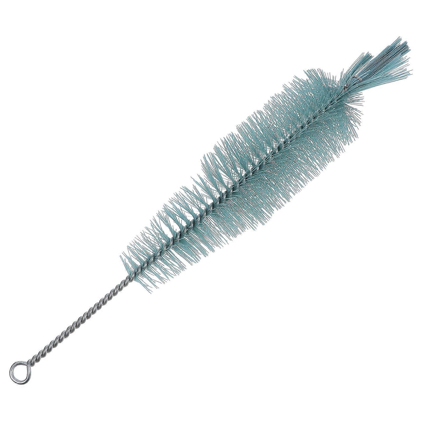 Flexible Nylon Brush for Cleaning Beer Bottles and Test Tubes at Home Green