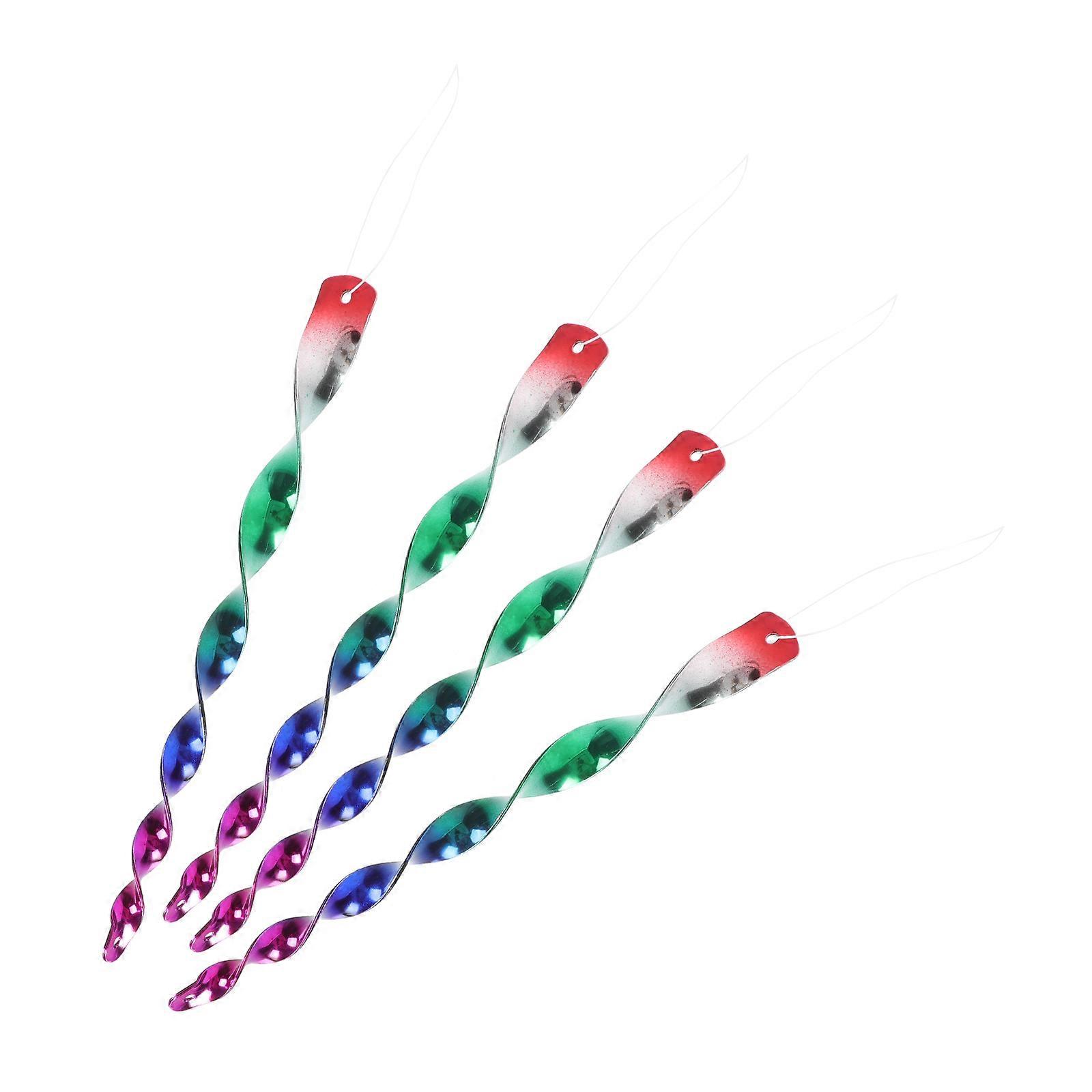 4PCS Gradient Bird Repelling Rods Outdoor Scare Deterants για Κήπο, Μπαλκόνι, Οπωροφόρα Δέντρα, Ανθεκτικά