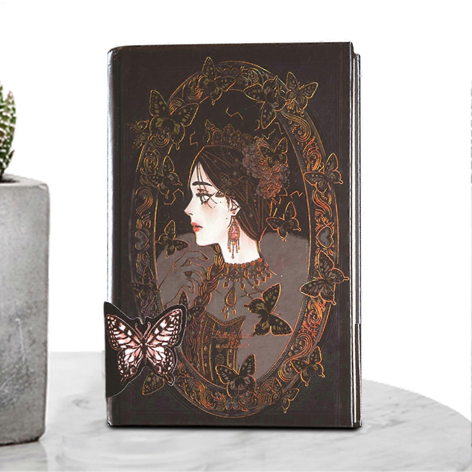 Gothic Notebook - Vintage Buntes Seiten Handbuch, 256 Pages Journal, Gothic Style Notepad for Men and Office Use