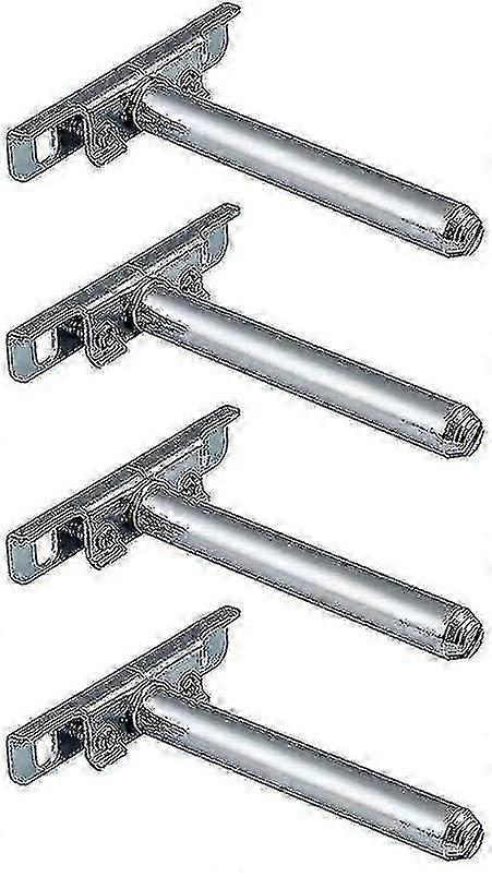 Hidden T-shelf Bracket Concealed Wooden Floating Shelf Invisible Floating Shelf Brackets Concealed Shelf Bracket For Shelf And Wall Decor (4 Pieces)