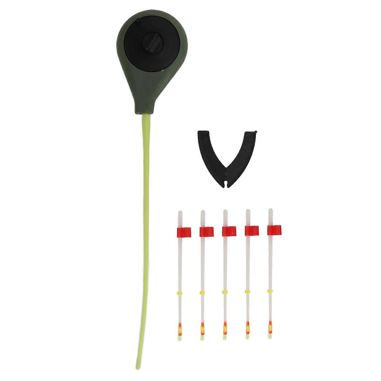 Fishing Tackle,5pcs/set Winter Ice Fishing Fishing Pole Extension Tip Winter Ice Fishing Rod Advanced Technology