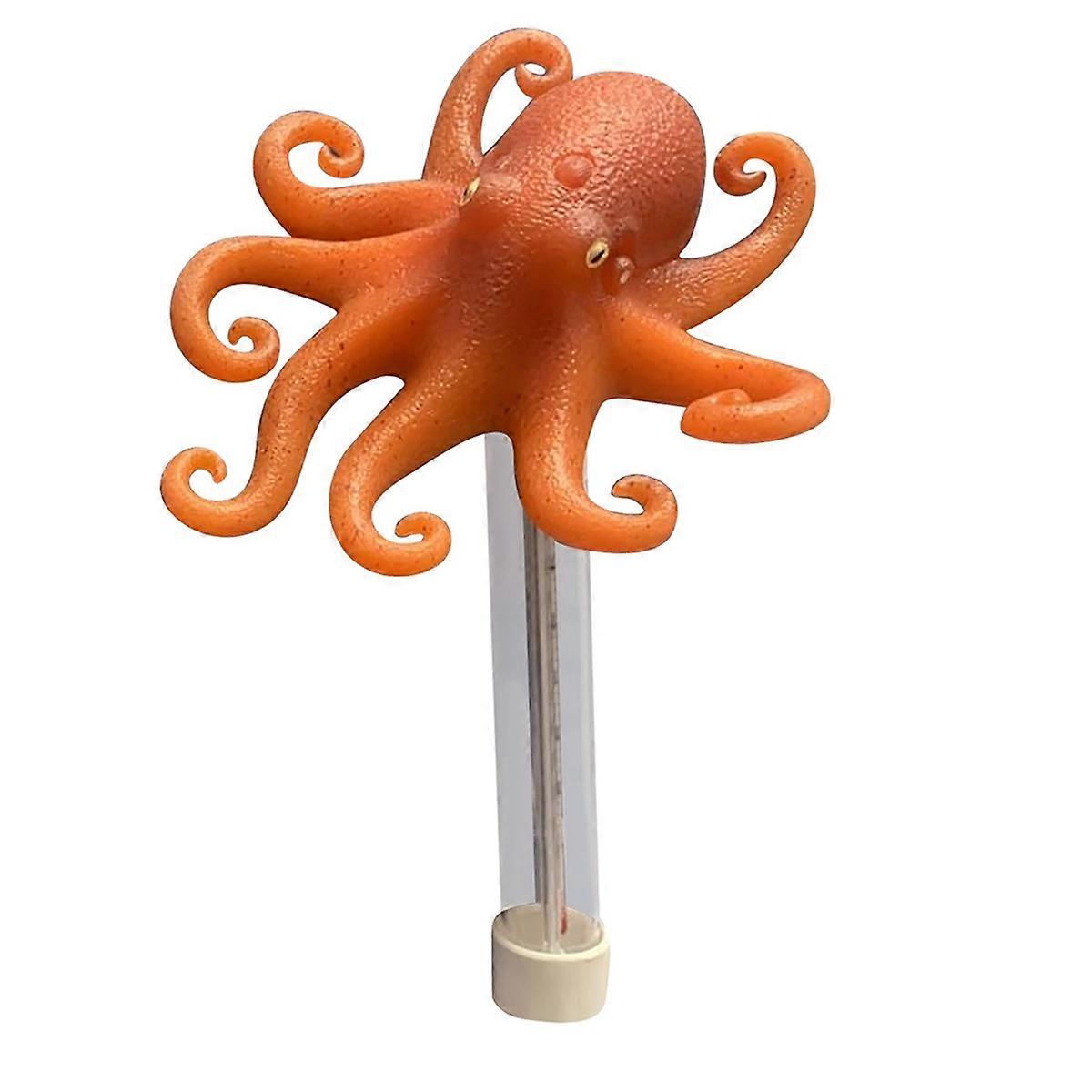 Octopus Pool Thermometer Floating Water Temperature Tester for Spa Pond Indoor Pools