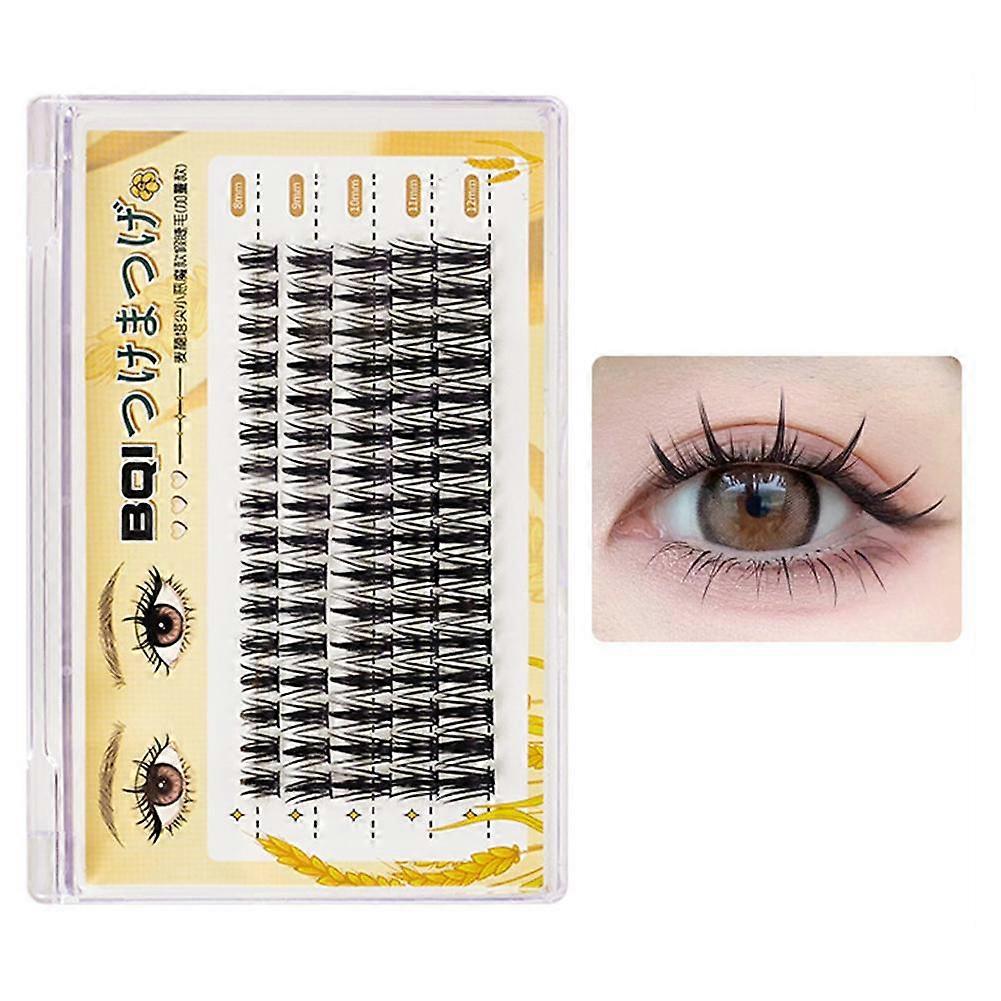 Natural Ear of Wheat Eyelashes Soft Curly Reusable Pure False Eyelashes