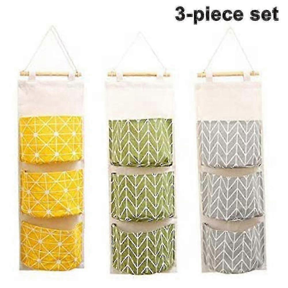 3 Hanging Organizer Organization Systems Wall Storage Bag Hanging Bag