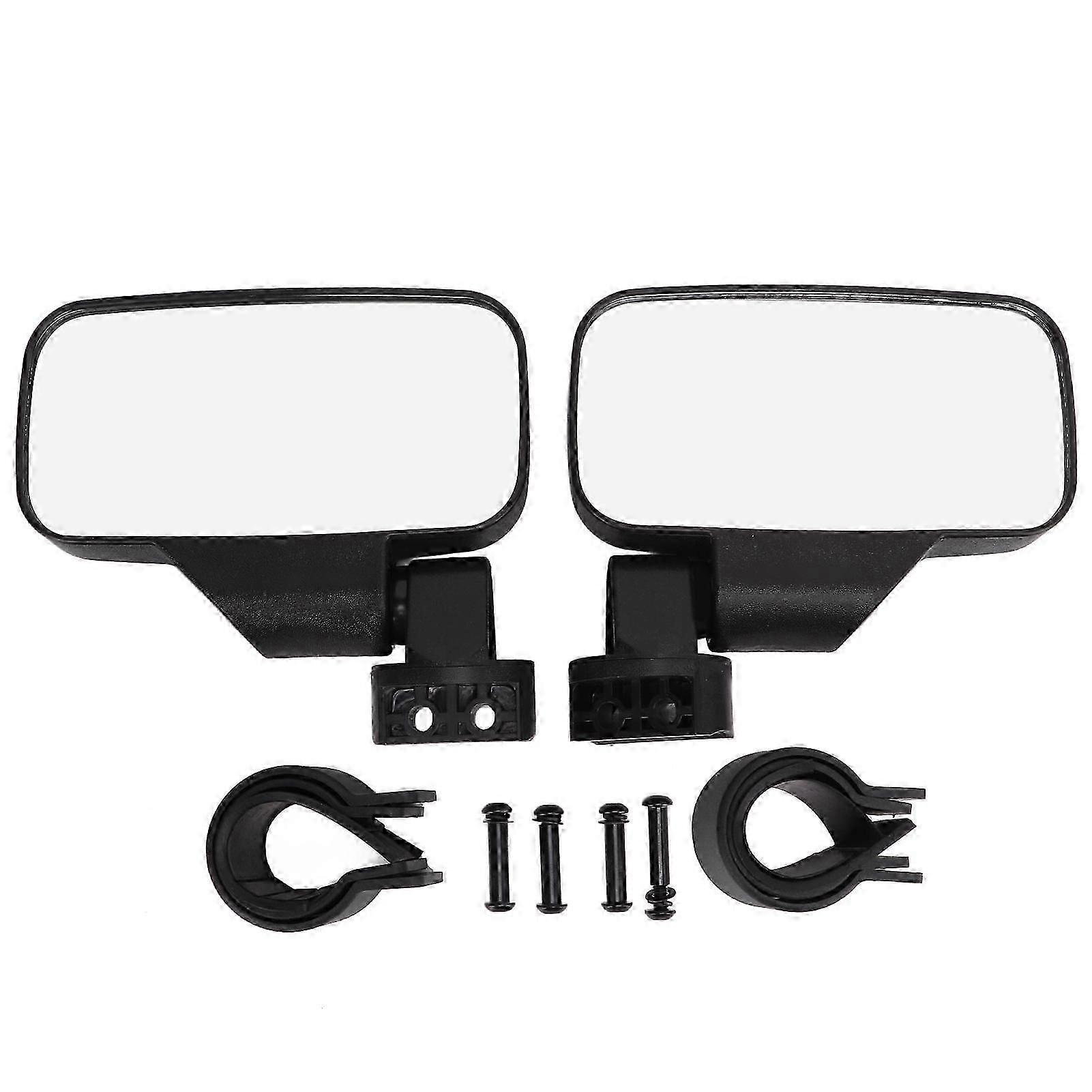 2pcs side mirrors for Polaris RZR UTV ATV all models