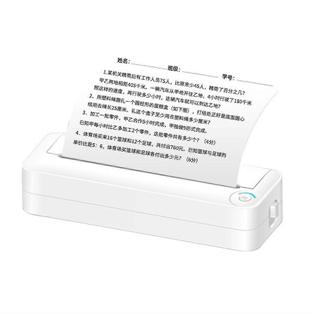 X8 A4 Portable Smart Printer Small Household Thermal Sensitive