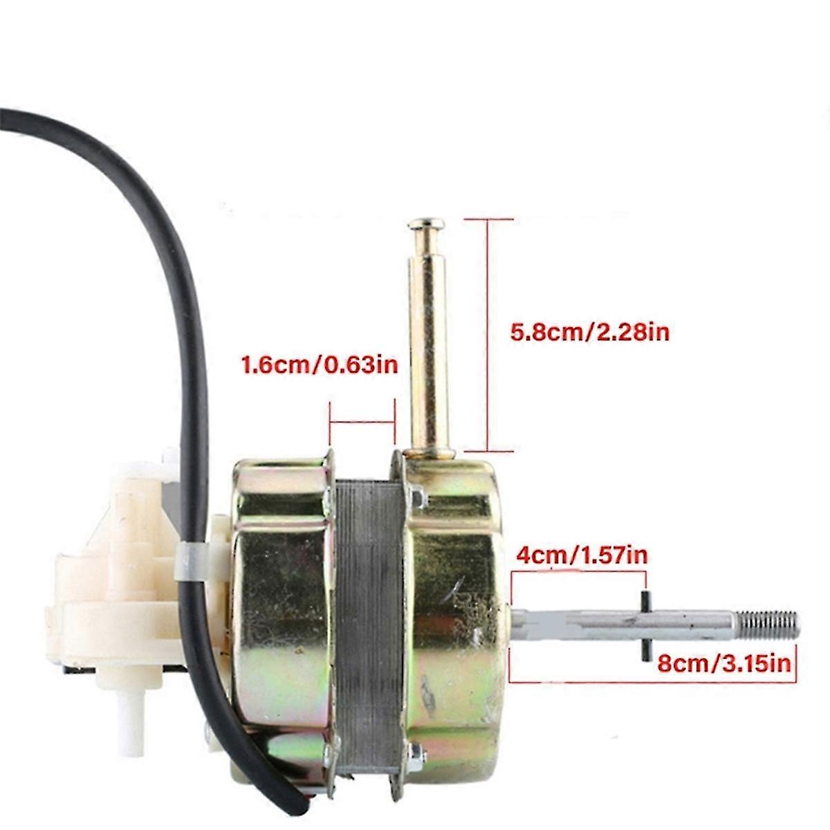 Energy-Efficient 3-Speed Universal Motor for Standing Fans