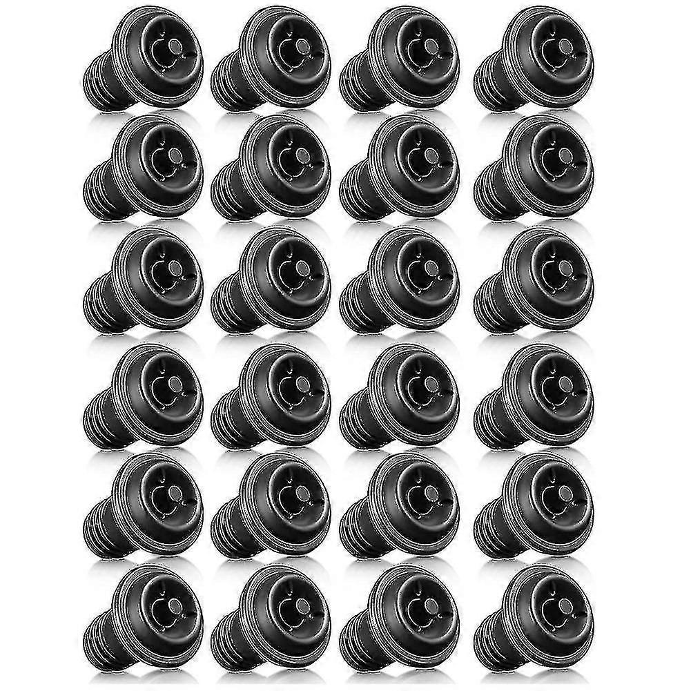 24pcs Reusable Vacuum Wine Stopper Resealable Pump