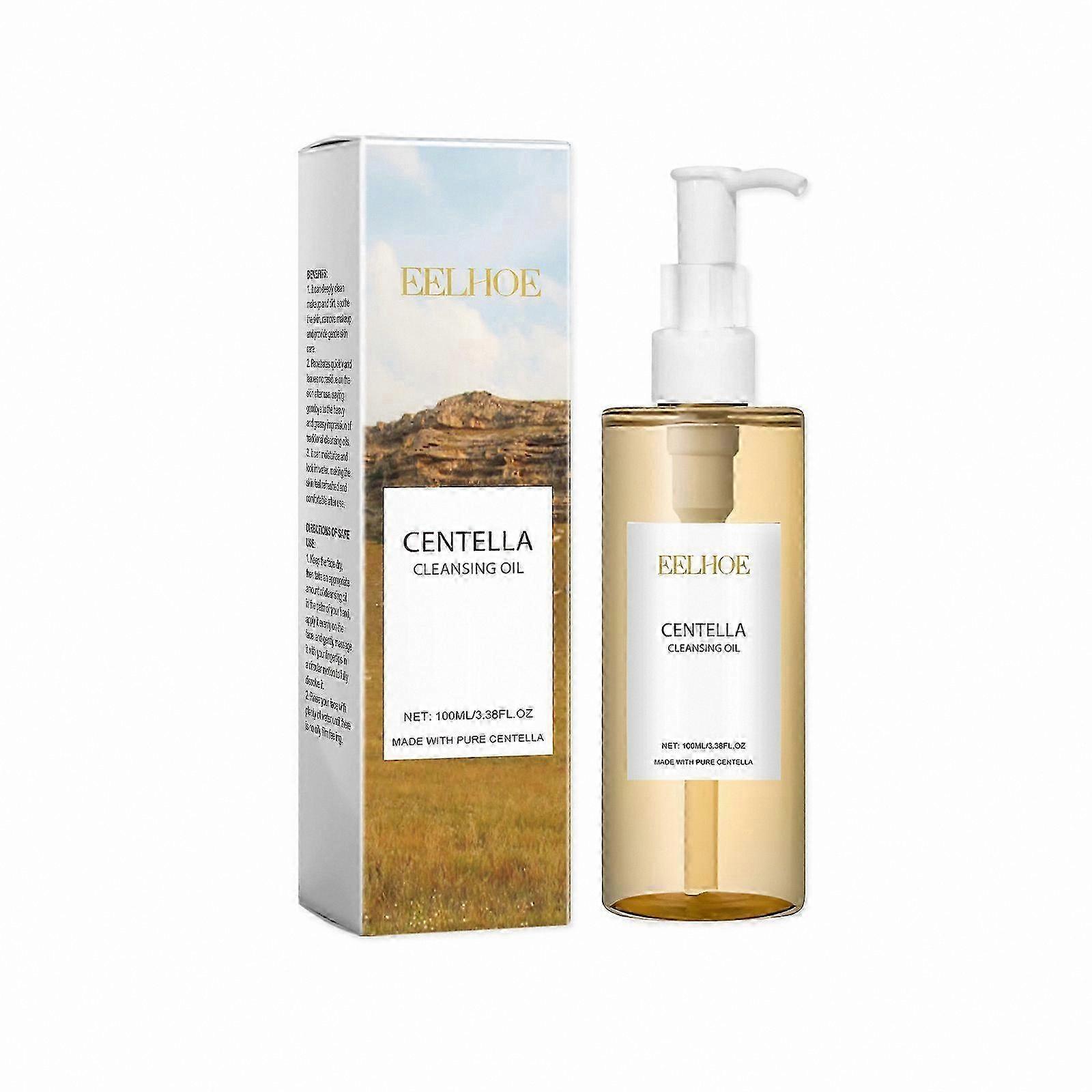 Lightweight Facial Cleansing Oil with Centella, 100ml for Gentle Double Cleansing Routine