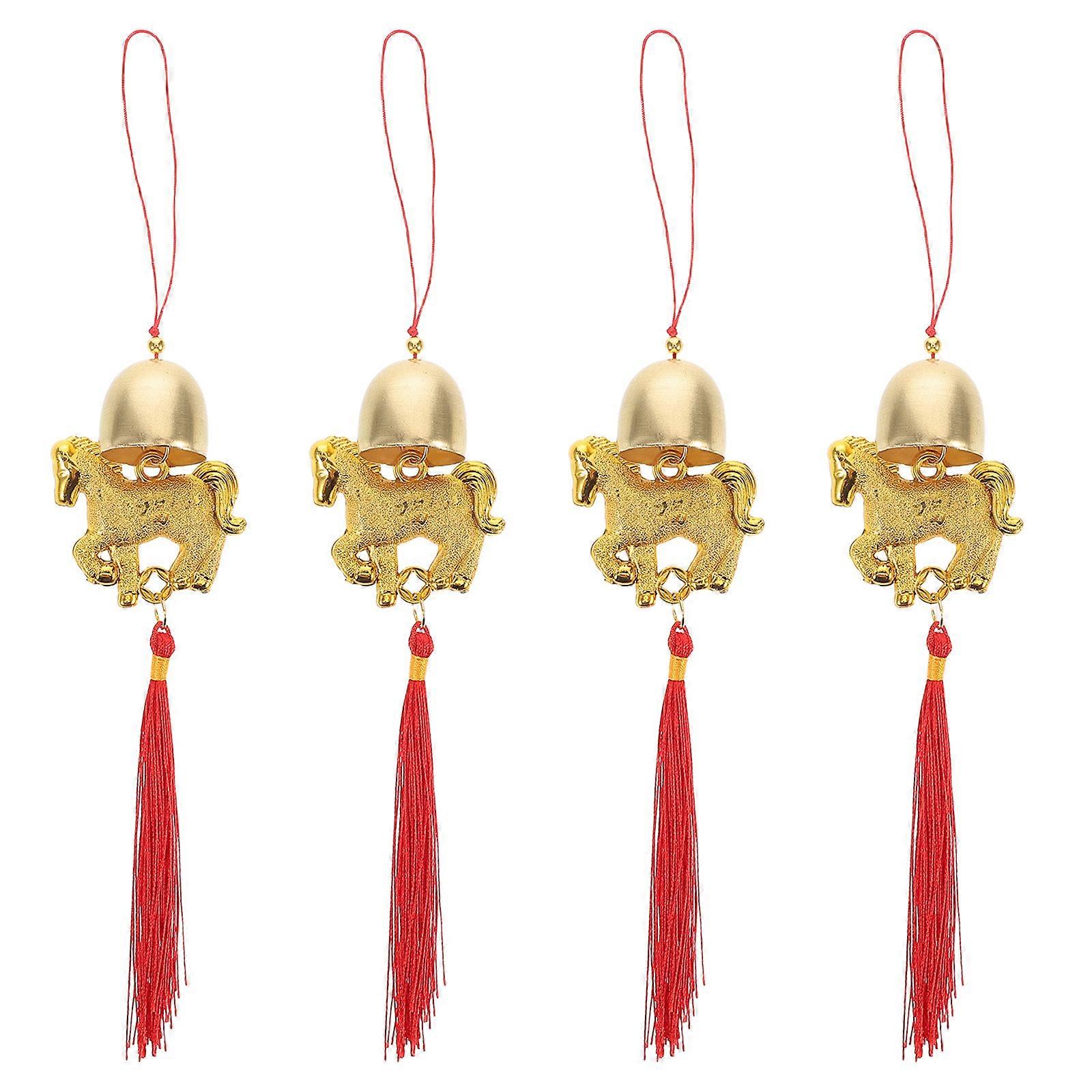 Lucky Wealth Decor Chinese New Year Hanging Pendant Bonsai Hanging Accessory 8 Pcs