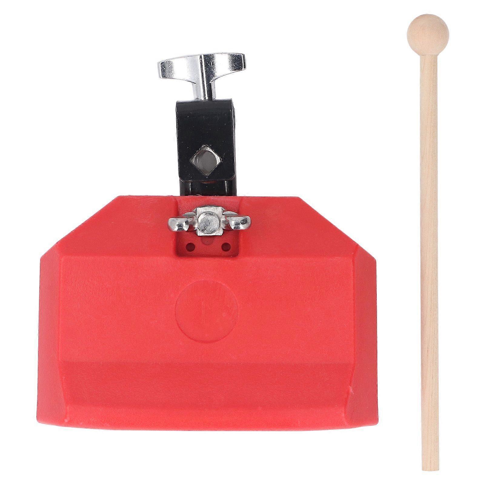 Jam Block Musical Percussion Instrument Hard Plastic Latin Drum Instrument for Cowbell Stand