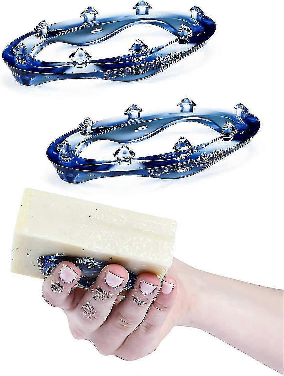 2 Pack Bar Soap Grip No Goo Or Mess Soap Holder For Bath And Shower...