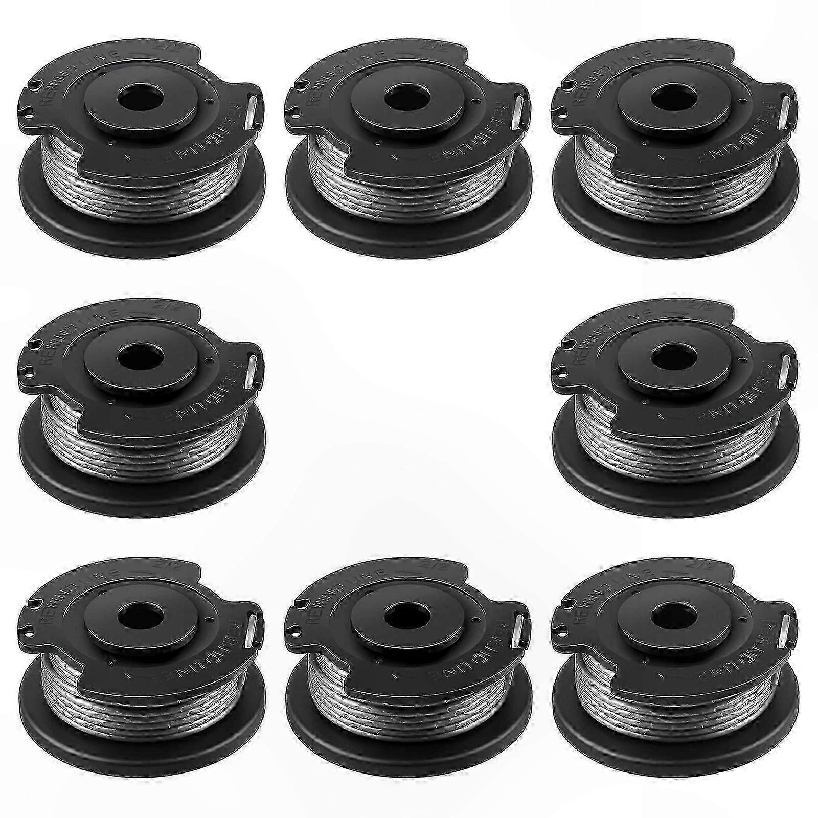 Spool Line for Electric Grass Trimmer 8-Pack Compatible with 23, 26, 18, 18-230 Models