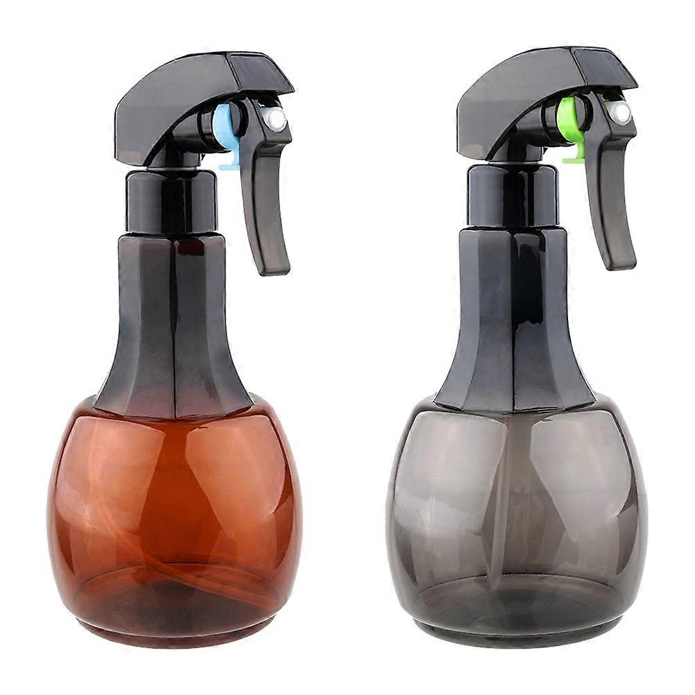 Assorted Color Spray Bottle 2Pcs Hairdressing Watering Can For Home Users 9X9X19Cm Easy To Use