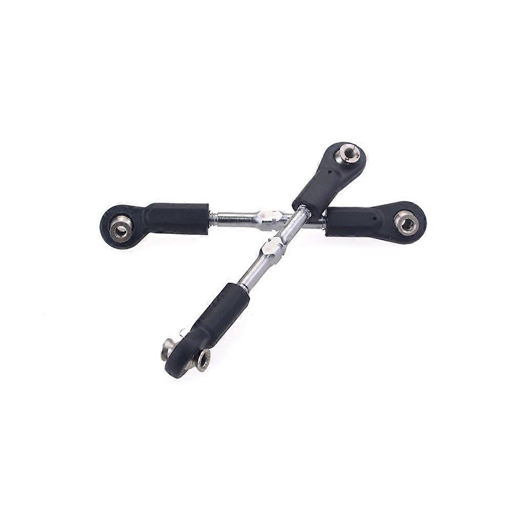 2Pcs 8124 Metal 75-85mm Steering Rod for 1/8 Zd Racing 9116 9020 9072 9071 9203 08425 08426 08427 0