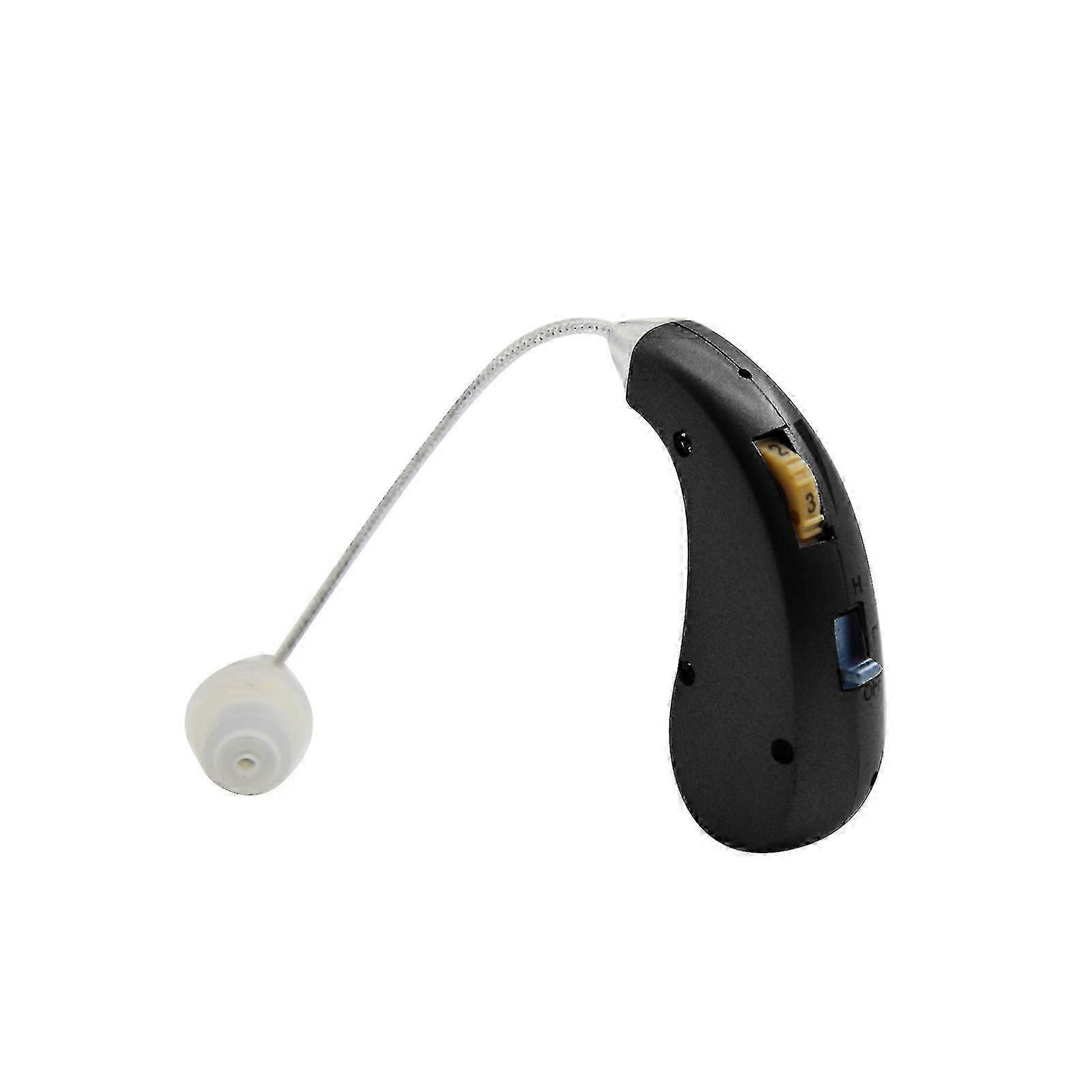 Digital Hearing Amplifier Usb Hearing Aids Rechargeable Sound Amplifier 40hr Long-lasting Battery With Adapter 4 Silicone Tips