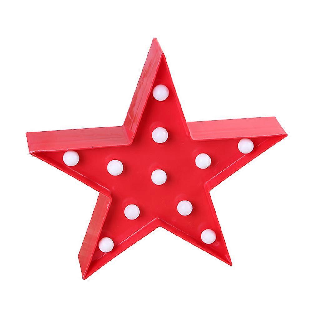 Five-Pointed Star Light LED Star Table Lamp for Decoration