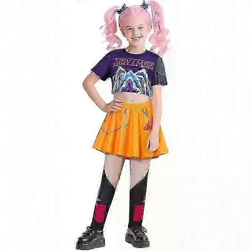 Costume Cosplay Rumi/Mira/Zoe (Demon Hunters) - Veste Et Short - Tenue Anime Pour Halloween, Scène, Adulte