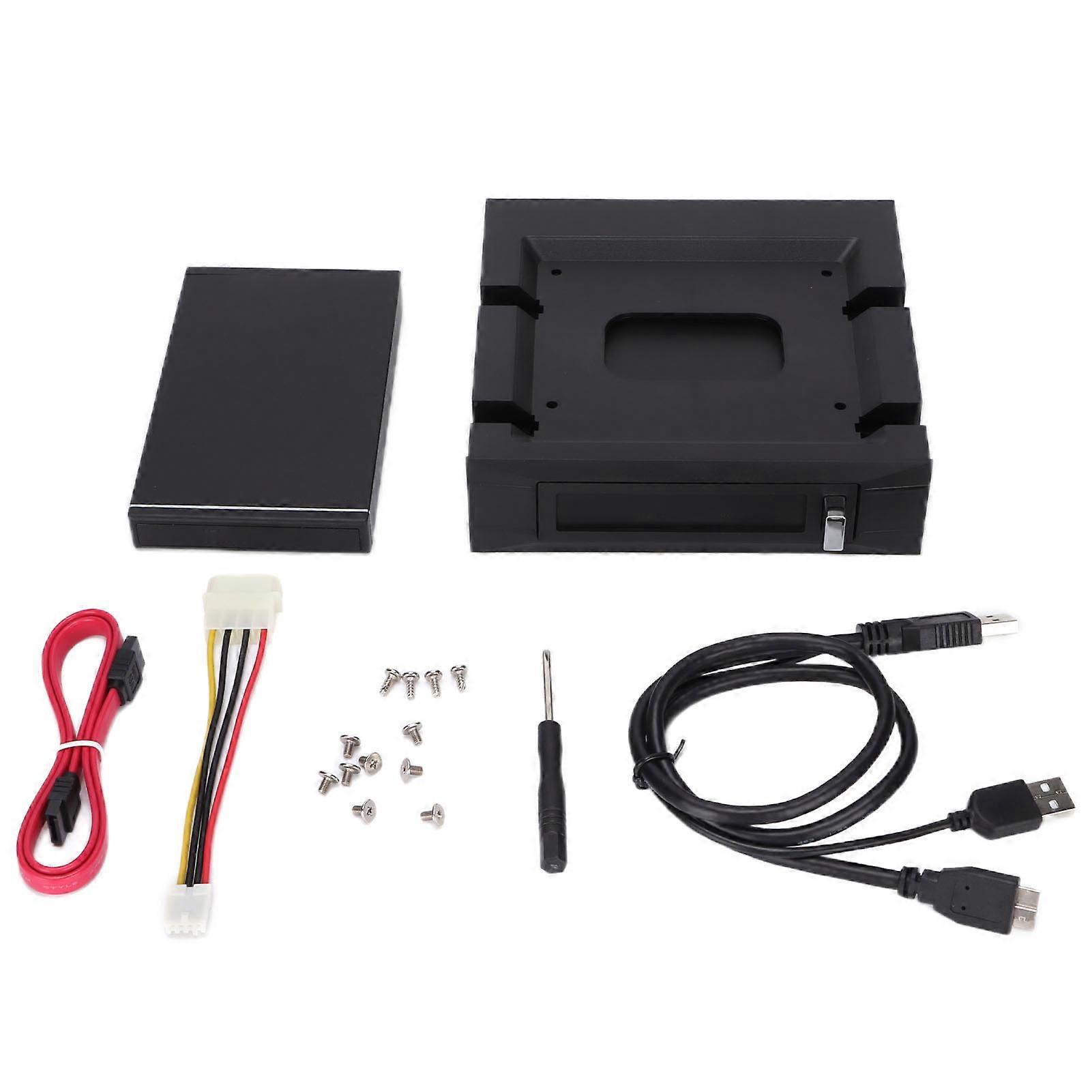 Dual Function HDD Enclosure for Internal External Use, Driver-Free, Portable, Good Heat Dissipation