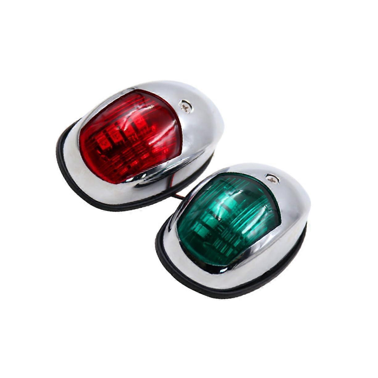 LED Navigation Lights 2-Pack for Boats, Boat Navigation Lights, Marine Running Lights, Signal Lamps, Easy to Install