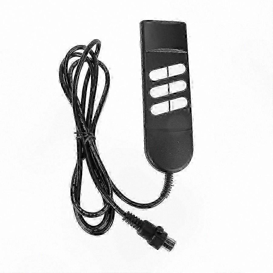 Adjustable Recliner Chair Control Switch with 6 Buttons and 5 Pins for Lift Chairs Handheld Appliance