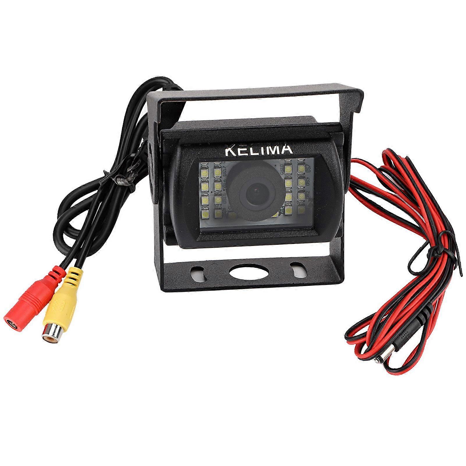 Water Resistant High Definition Rear View Reversing Camera with 24 LED Lights