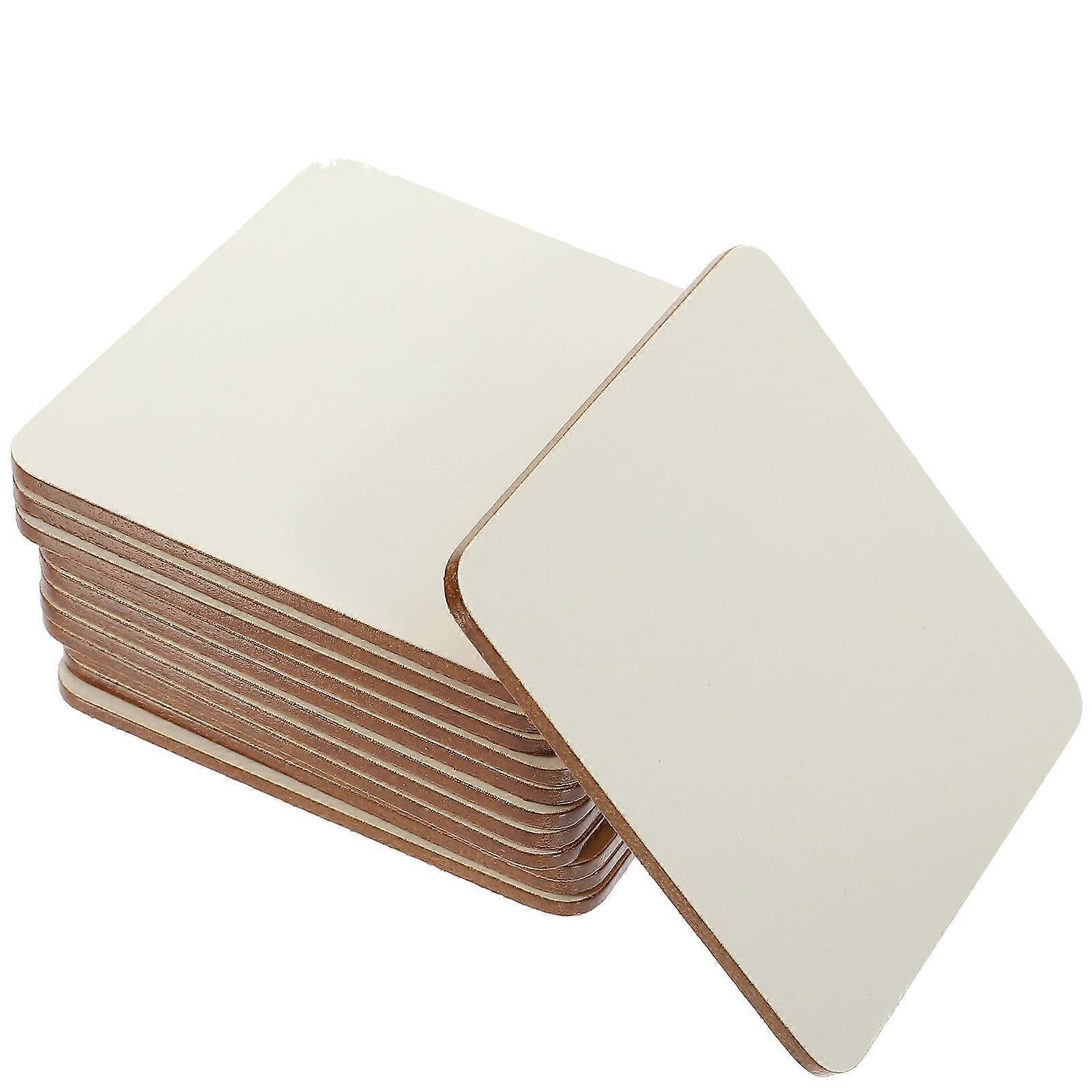 Sublimation Coasters Printable Cup Coasters for Heat Transfer 48Pcs