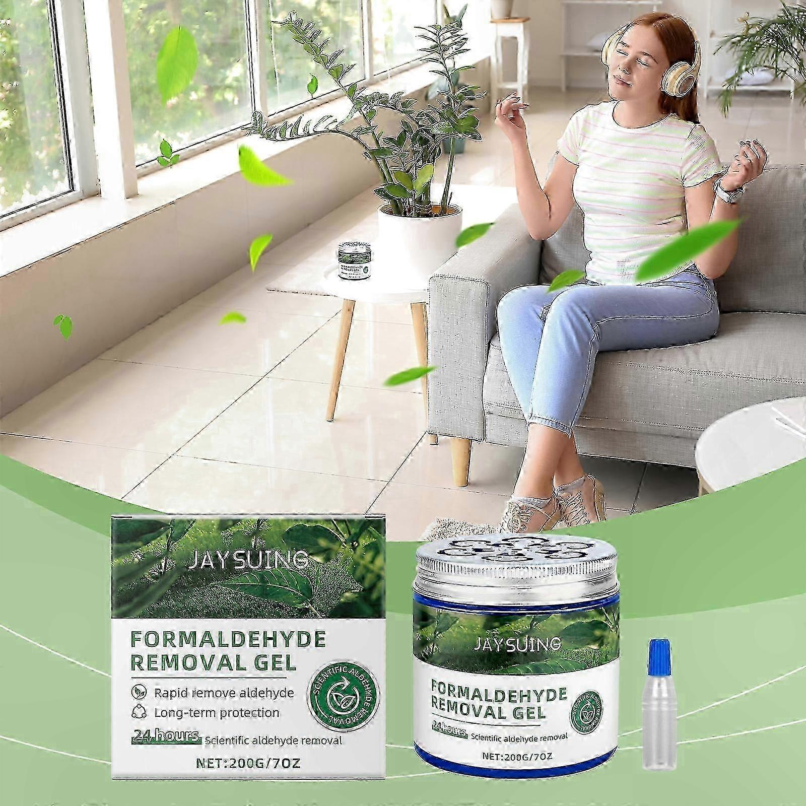 Odor Absorbing Gel for Air Freshening, Neutralizes Pollutants, Enhances Indoor Air Quality, Eliminates Unpleasant Smells