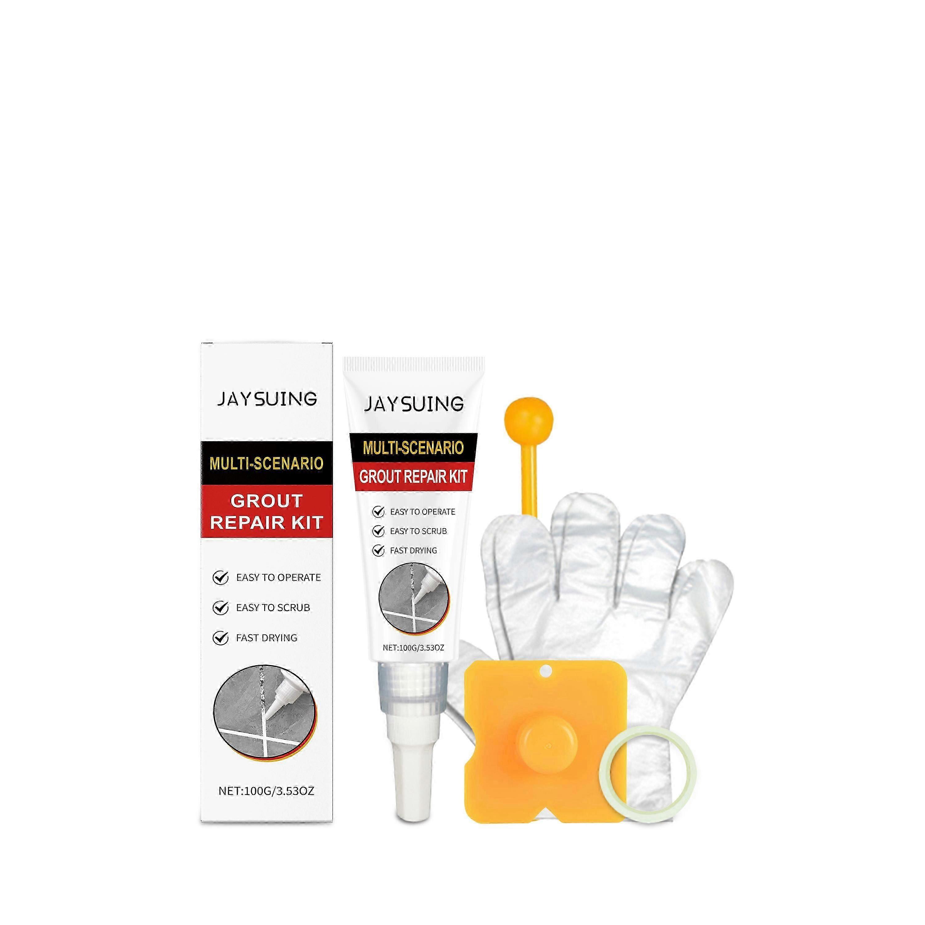 Waterproof Tile Grouting Kit - Mold-Proof, Easy to Use, Durable Grout for Kitchen & Bathroom