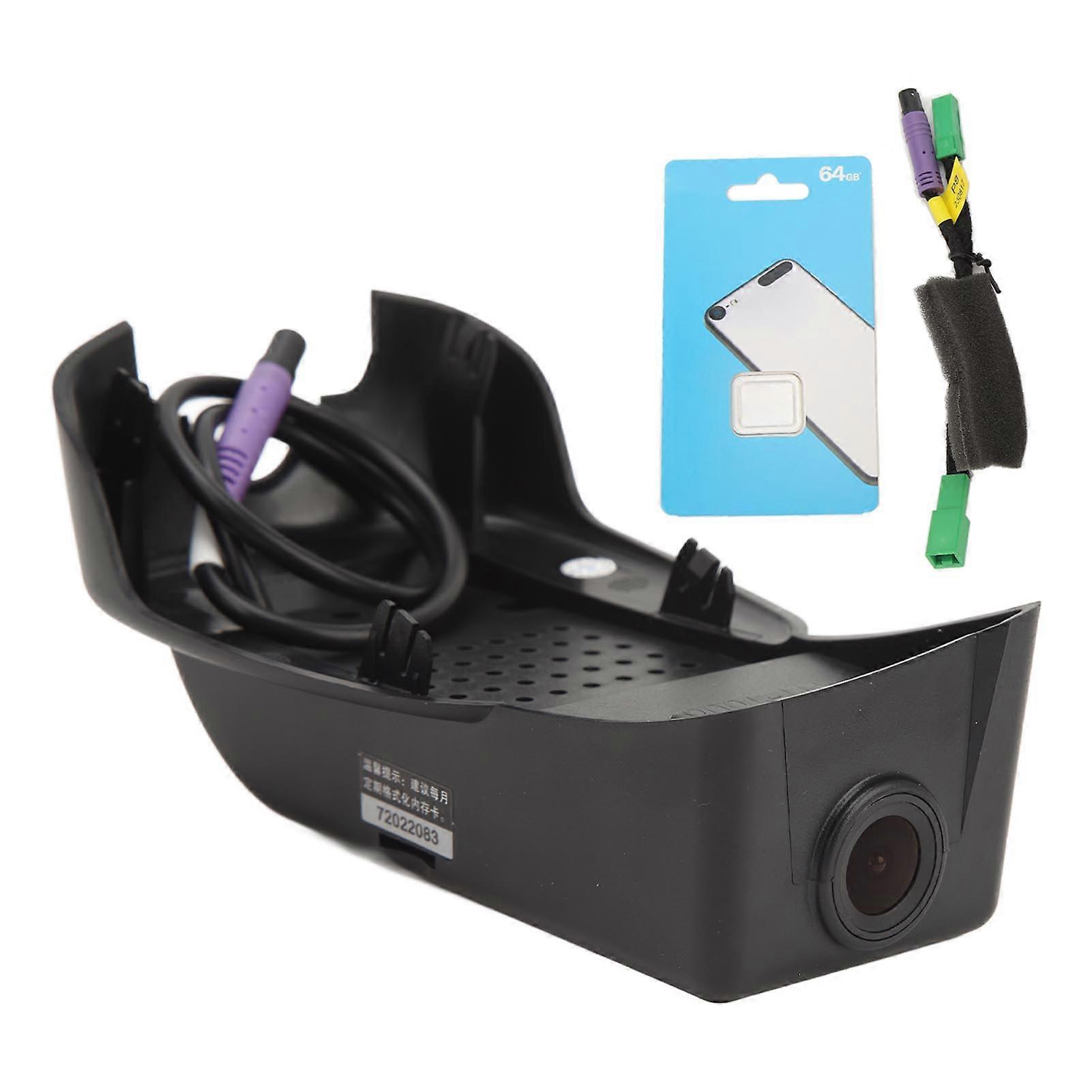 HD loop recording dash cam for S90 with 64G card