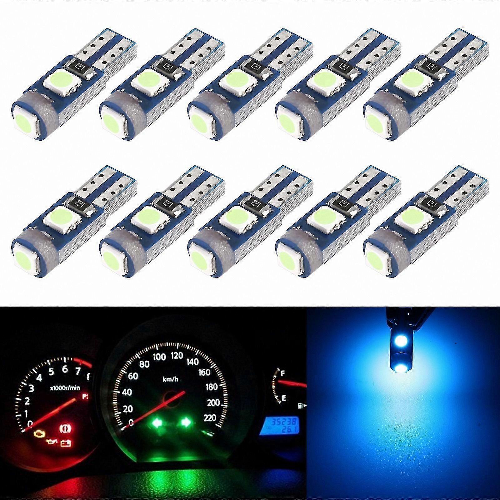 DC12V 0.2W T5 LED Instrument Panel Decorative Light with 10 Functions