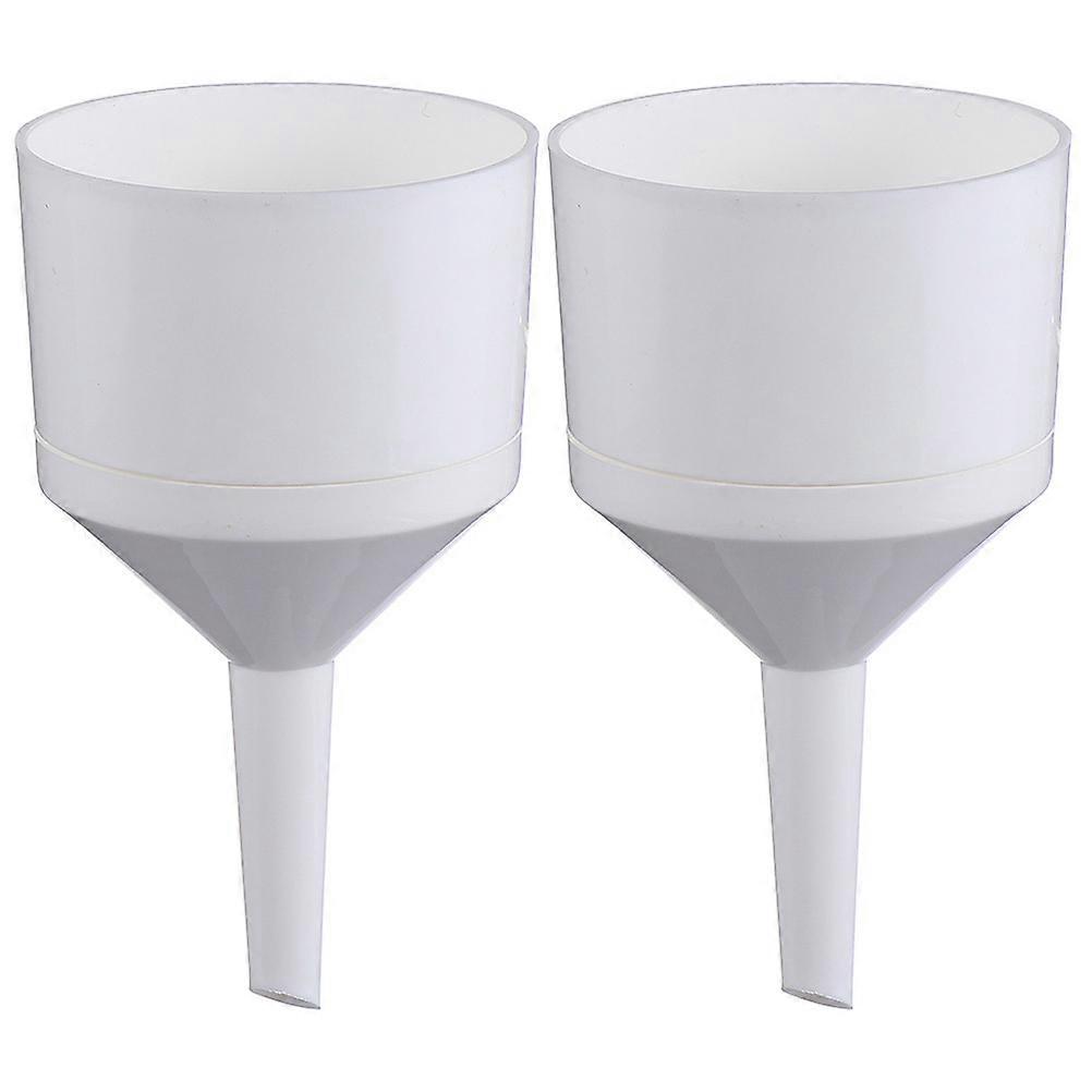 Plastic Funnel Paper Filtering Funnel for Laboratory Use 2Pcs Buchner Funnels