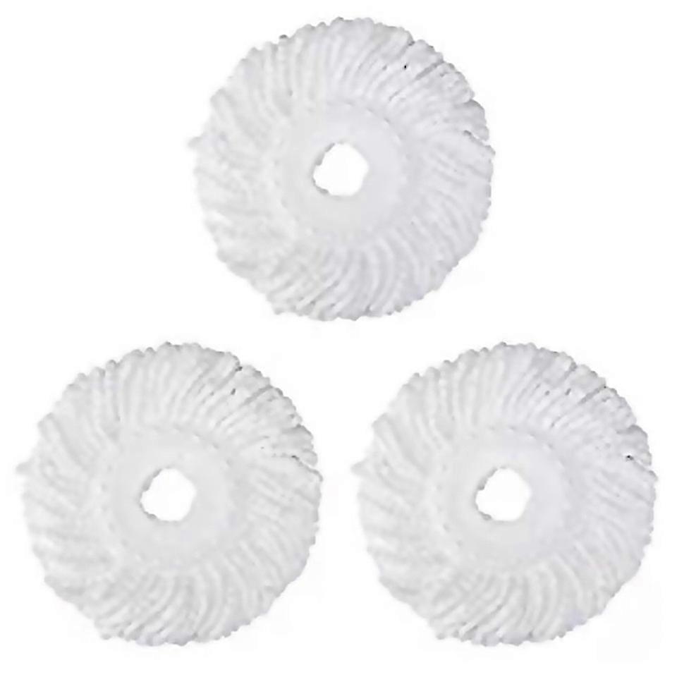 For 3 Mop Microhead Refill For 360 Spin Magic Mopmicrofiber Mop Headround