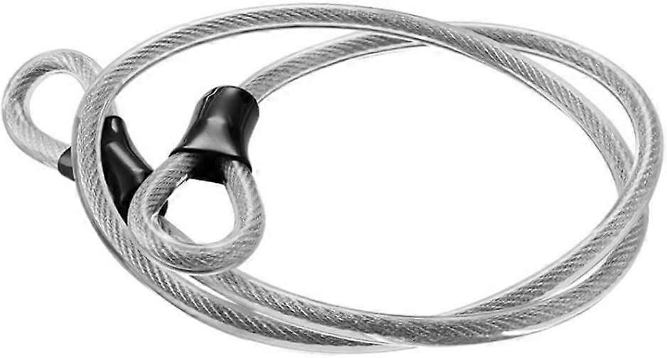 Bike Steel Cable Double Loop Flexible Braided