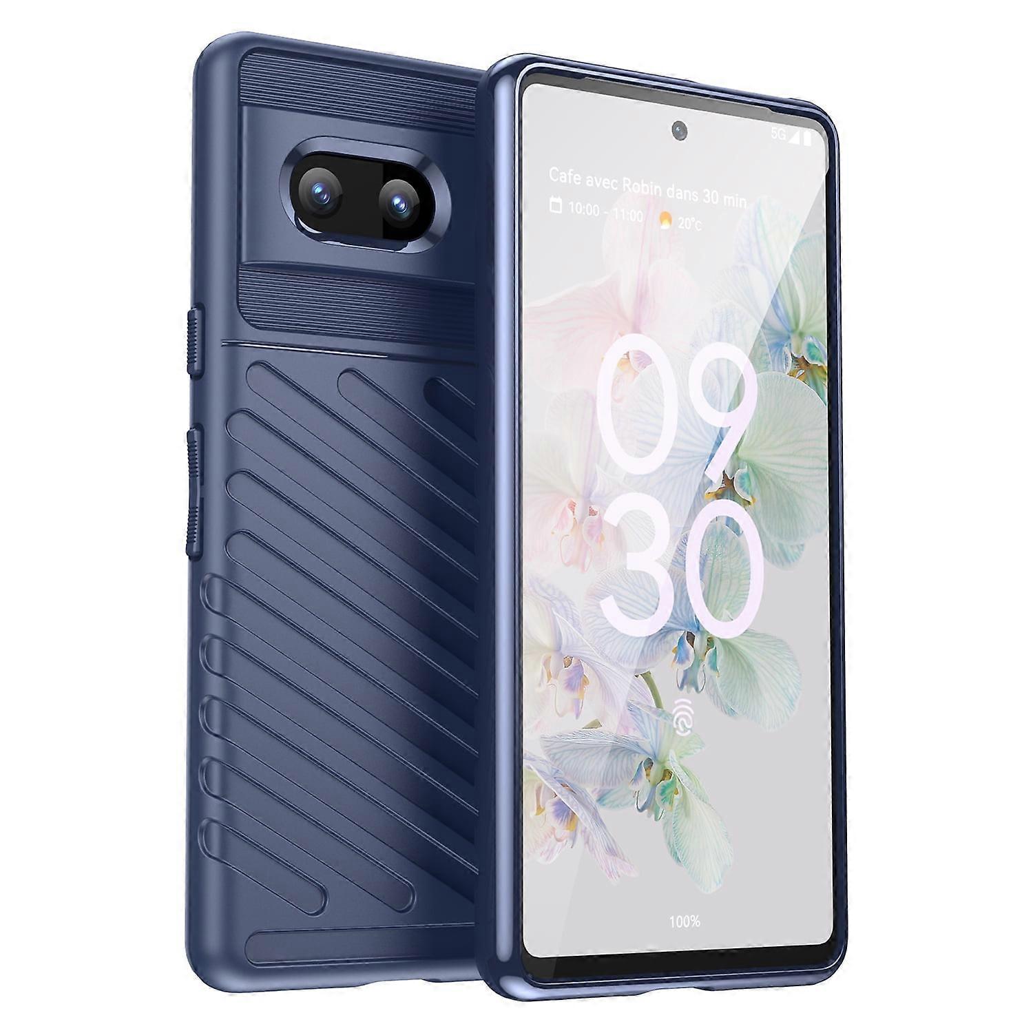for Google Pixel 7 Soft Slim Case Shockproof Rugged Full Body Protective Durable Case Cover, For Google Pixel 7,Darkblue