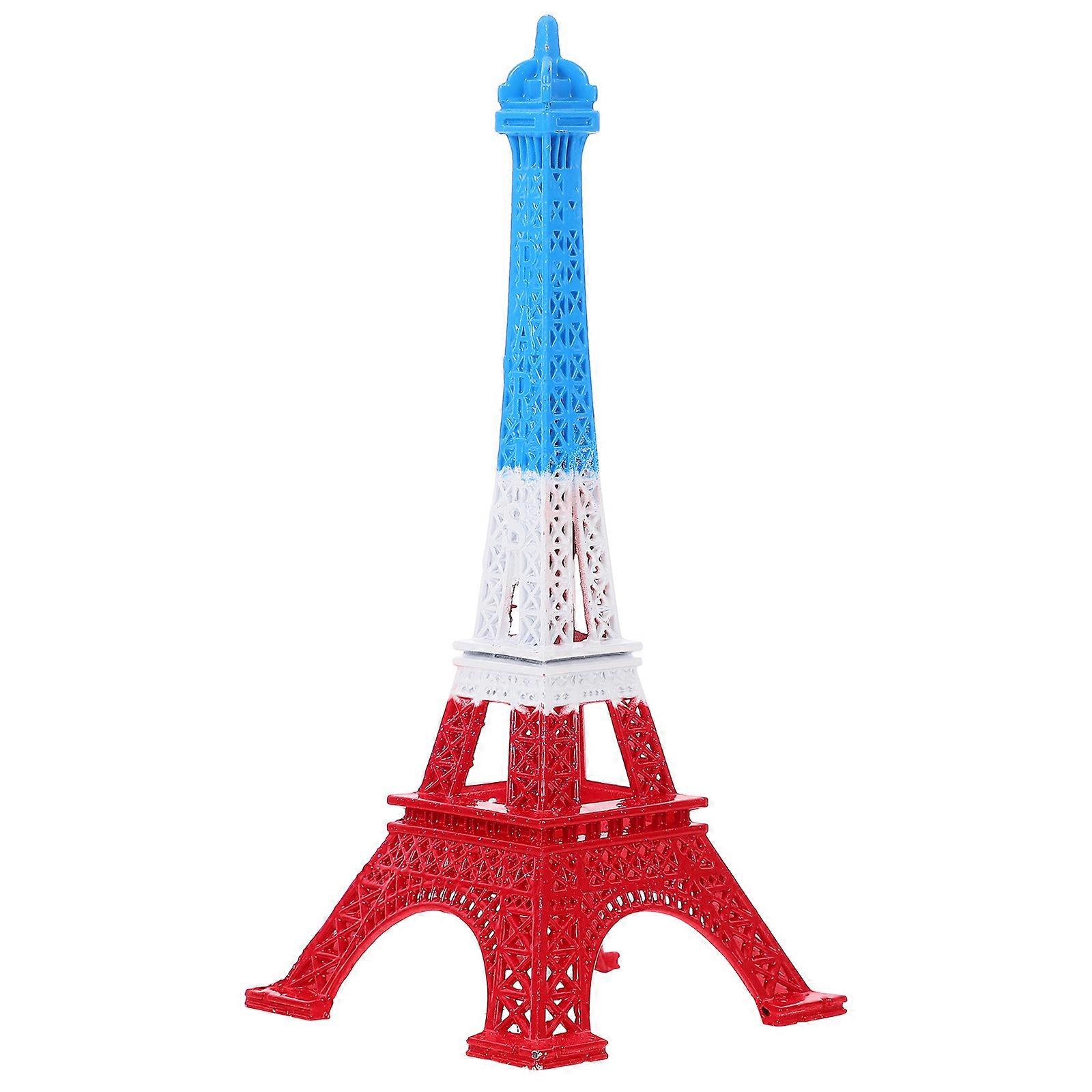 Eiffel Tower Model Metal Decoration for Desktop Home 3Pcs Set