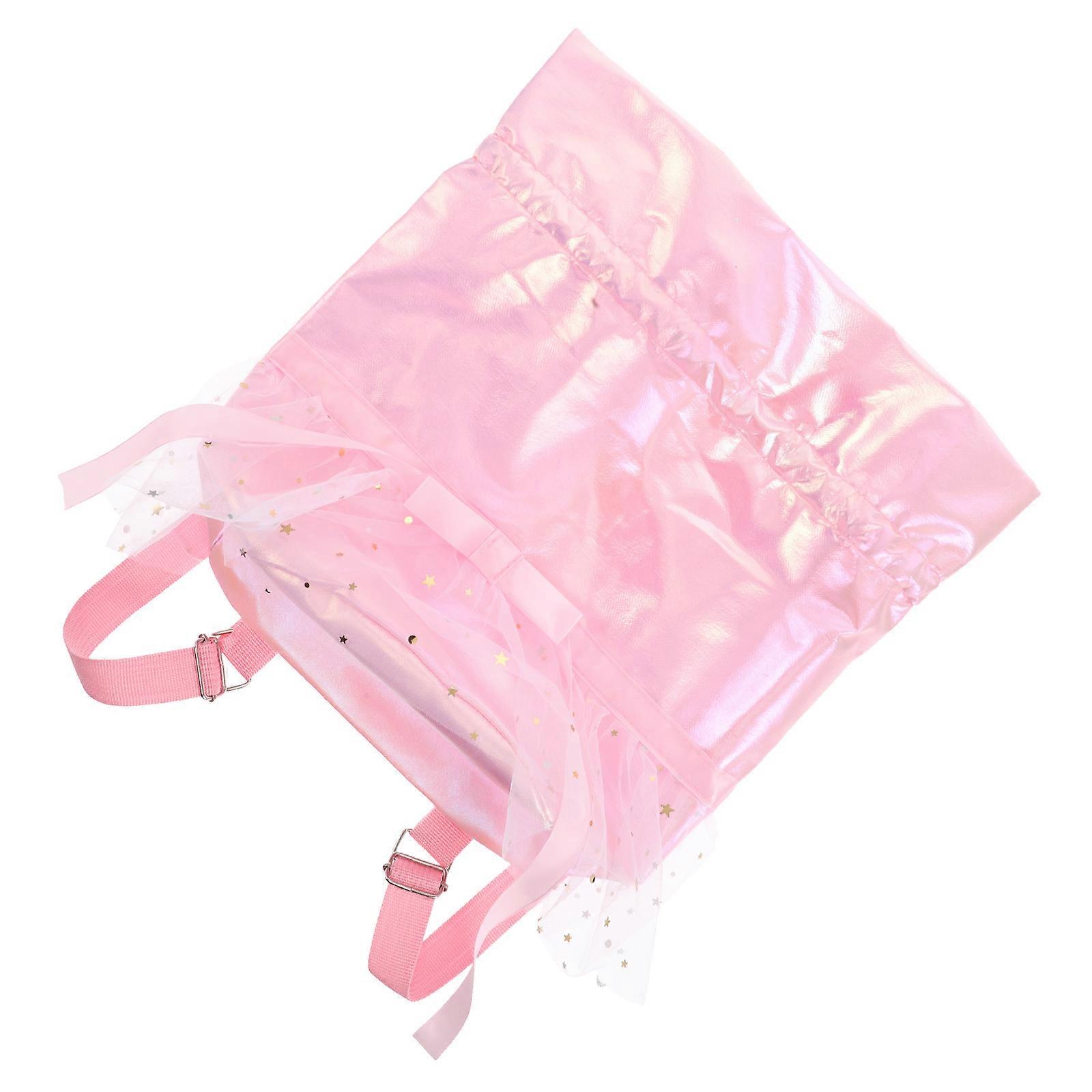 2Pcs Kid Dance Bag Nylon Backpack for Girls Convenient Storage